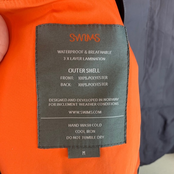 Swims women’s raincoat sz M long button down spring fall preppy career work - Picture 7 of 9